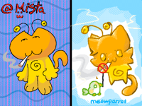 Draw jingle kitty in your style