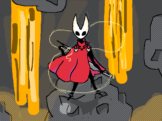 My redesign of Hornet from Silksong