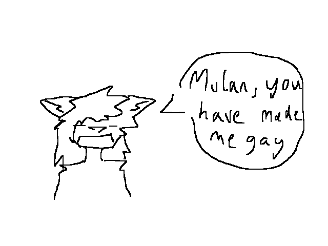 Me realising Li Shang is bi and Mulan is trans