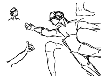 Random anatomy drawings because I should study mor