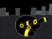 Sleeping Umbreon