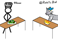 Cooking battle collab