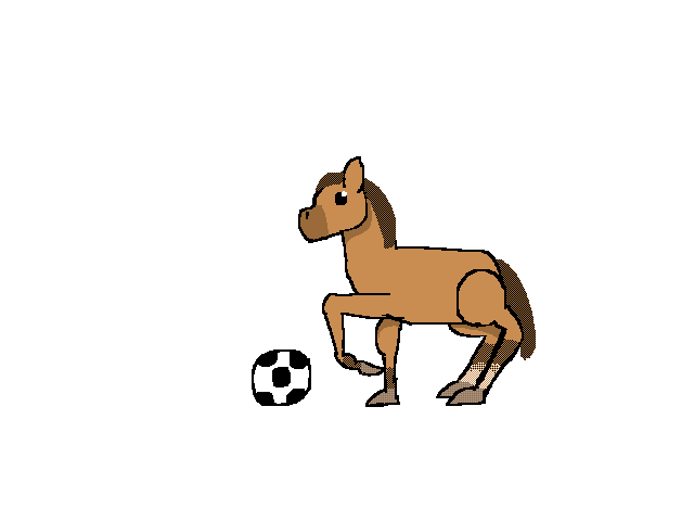 Soccer winner horse! (WIP)