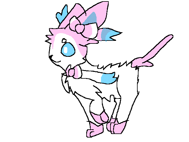 Sylveon running