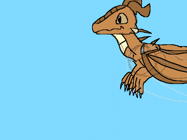 Weird dragon animation