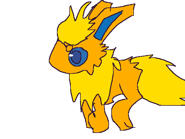 Flareon walking