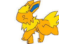 Flareon walking