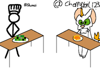 Cooking battle collab