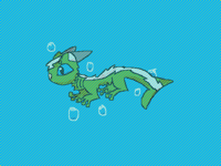 Skunk+dragon+frog+shark