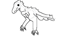 Deinonychus walking(sorry ITS bad)