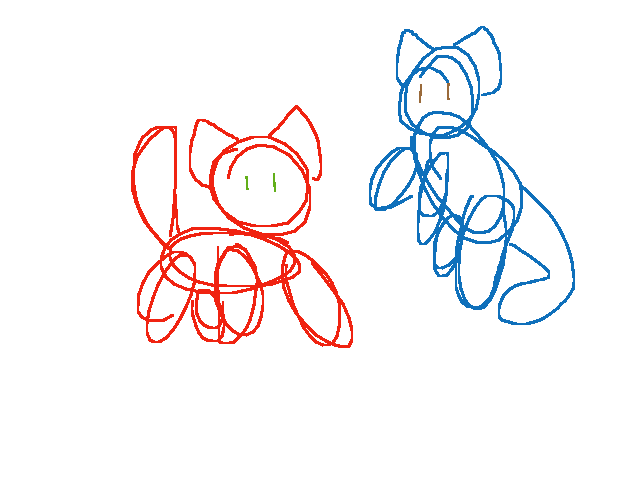 Noob cat animation