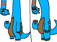 Redraw Boon (He’s a brachiosaurus)