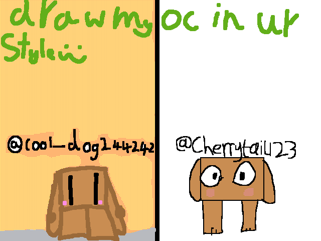 Draw my oc in ur style :3 ✍️