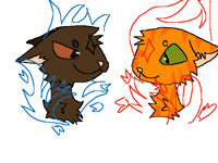 Tigerstar and Firestar