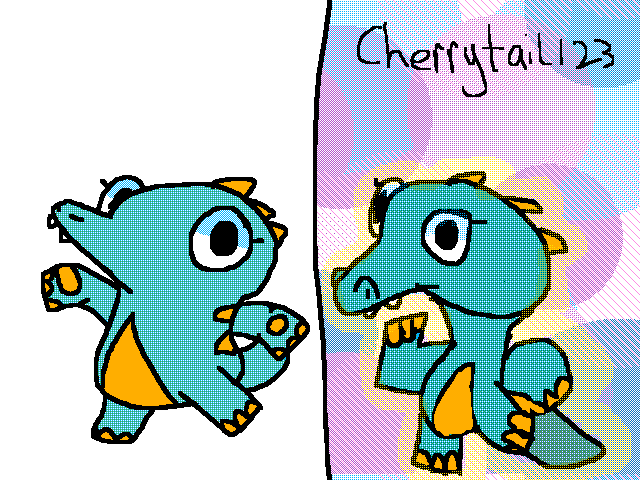 Redraw this Pygmy Raptor (her name is Pip)