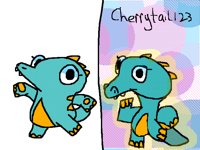 Redraw this Pygmy Raptor (her name is Pip)