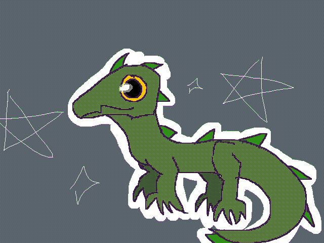 Crocodile art