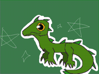 Crocodile art