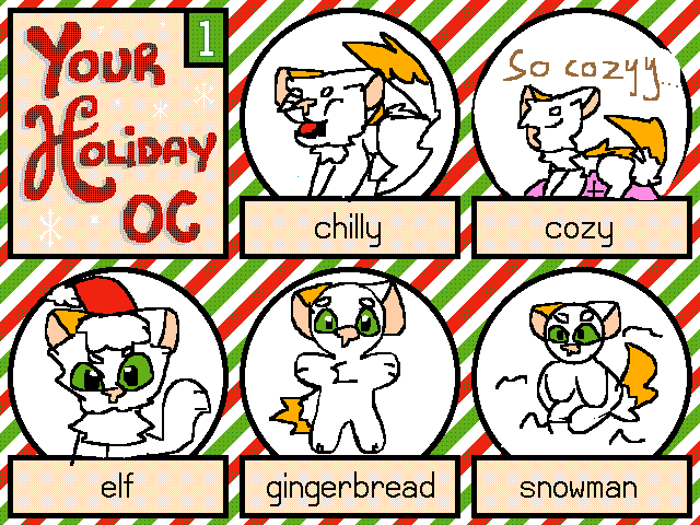 share: your holiday oc 1