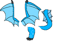 I can finally draw good dragon wings!!