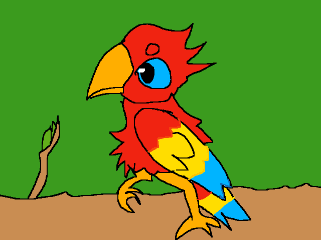 Parrot walking (maybe for contest)