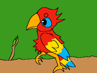 Parrot walking (maybe for contest)