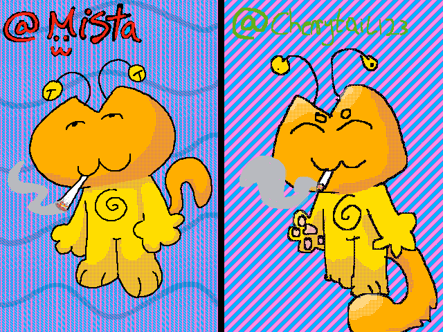 Draw jingle kitty in your style