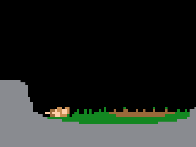 Greg the caveman creates fire