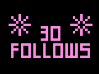 🥳🥳🥳 Yippee 30 followers 🥳🥳🥳