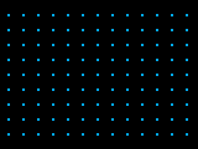 Blue dots