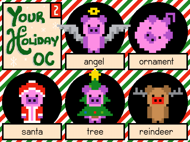 share: your holiday oc 2