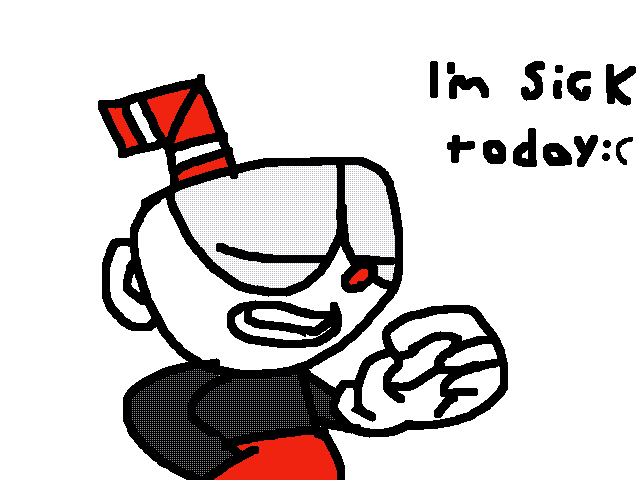 I’m sick today, on a weekend too :(