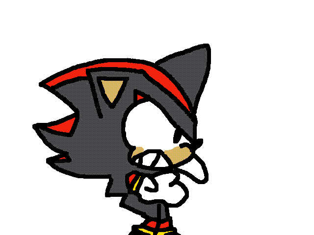 Shadow The Hedgehog animation test