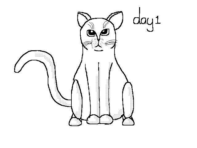 Drawing cats until I get better