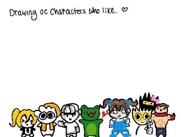Drawing oc characters ✍️