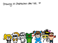 Drawing oc characters ✍️