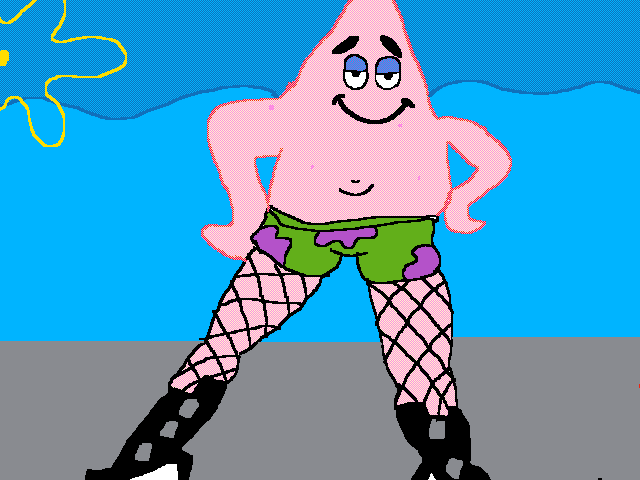 Patrick feels beautiful