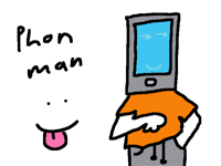 Phone man