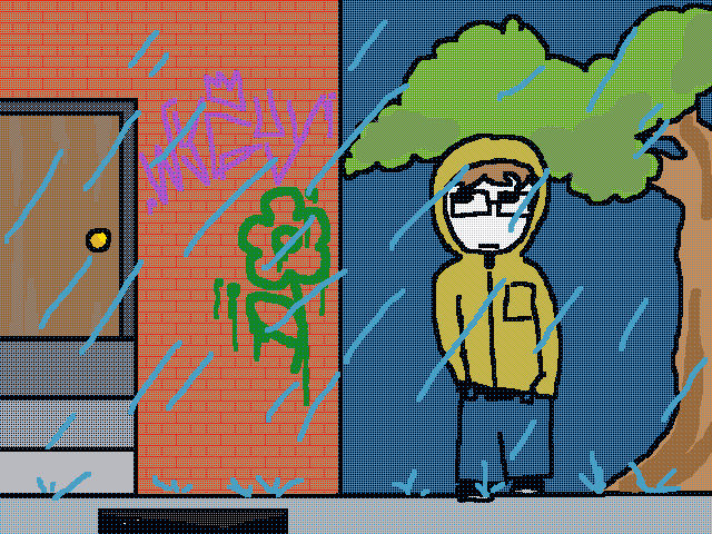 Raining