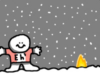 It’s Snowing Here In Canada