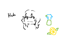 I’m so lost what is this spray bottle lemon cult