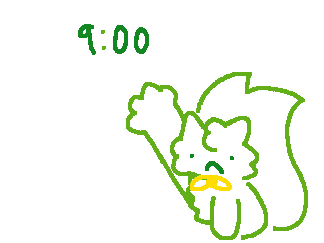 The silly boi says it’s nine