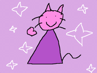 A drawing my lil sister made