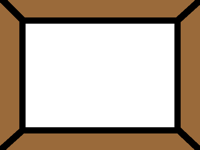 The picture frame.