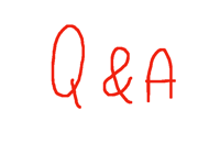 Q & A!!!! Again….