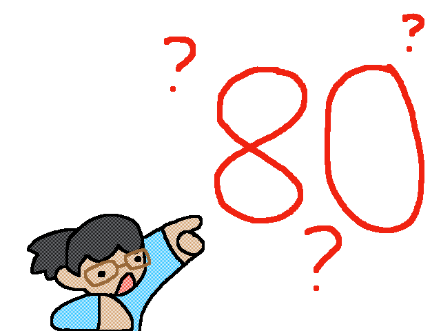 Can we get 80???