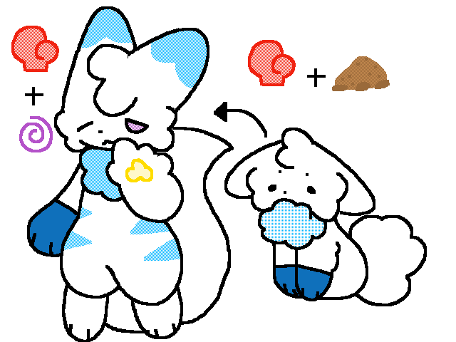 Made my own Pokémon lol