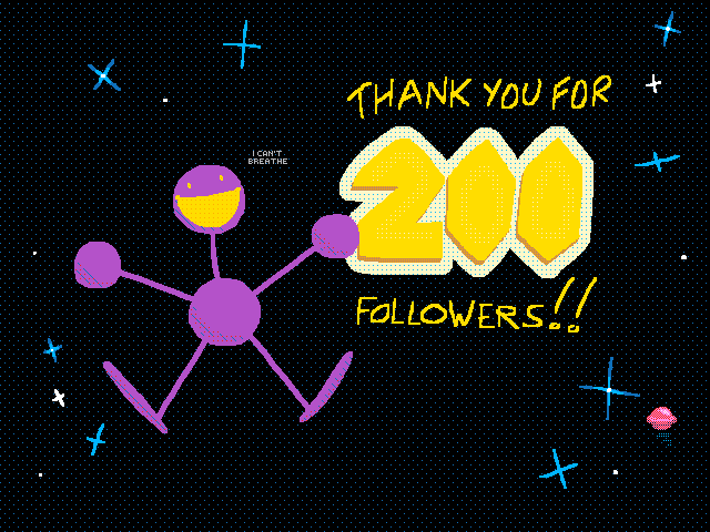 THANK YOU ALL FOR 200 FOLLOWERS!!