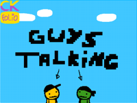 guys talking