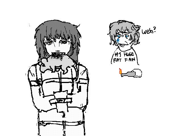 Beware of the huge rats and the huge rats eater